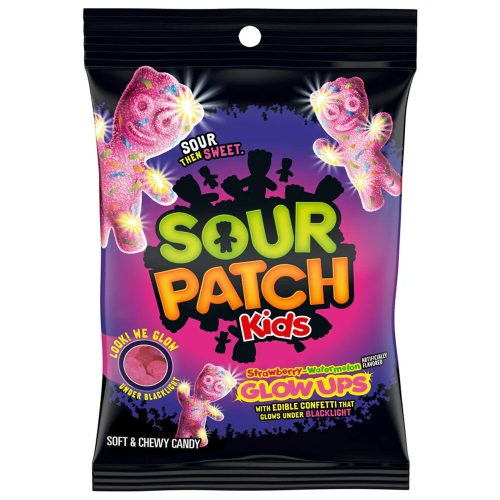 Sour Patch Kids Glow Ups 87g (UV fényben fluoreszkál)