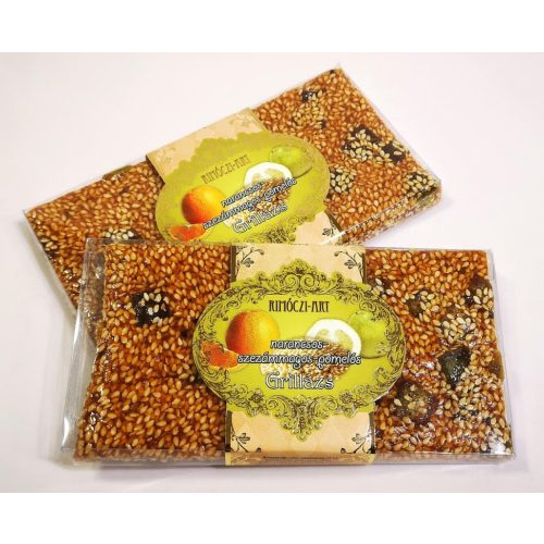 Narancsos-szezámmagos-pomelós grillázs 90 g