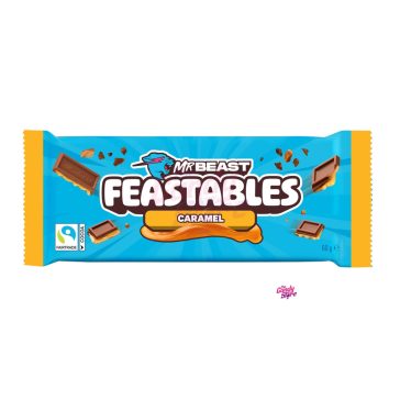   Feastables MrBeast tejcsokoládé karamellízű töltelékkel, 60 g