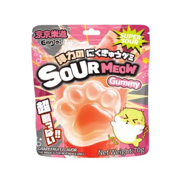 Ennjoi Grapefruit Sourmeow Savanyú gumicukor 70g CHN