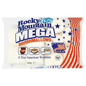 Rocky mountain mega mályvacukor 340 g