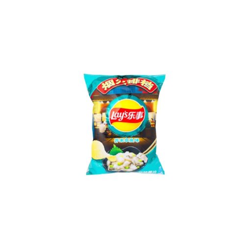 Lays Wasabi és Octopus ízű chips 60g