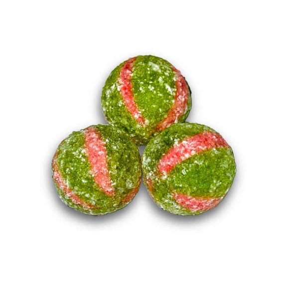 Mega Death Extreme Sour Watermelon Candy Balls 3db