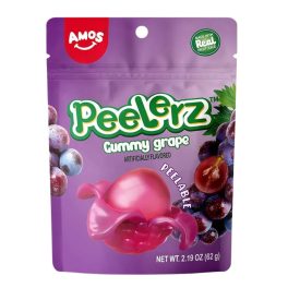 AMOS Peelerz Hámozható Gumicukor Szőlő 65g