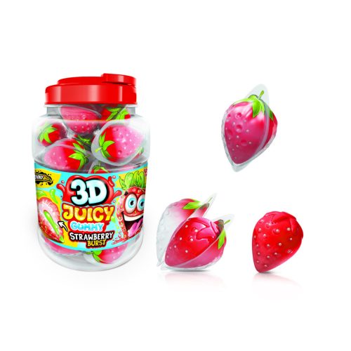 Johny bee 3d juicy gumicukor epres 18g
