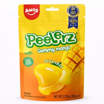 Amos Peelerz Mangó Ízű Hámozható Gumicukor 65g