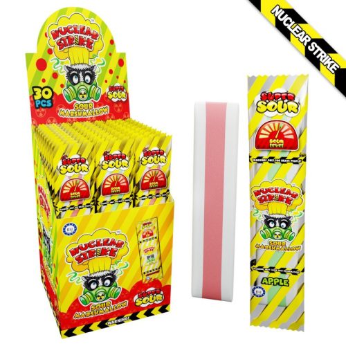  NUCLEAR STRIKE SOUR MARSHMALLOW SAVANYÚ MÁLYVACUKOR 10G