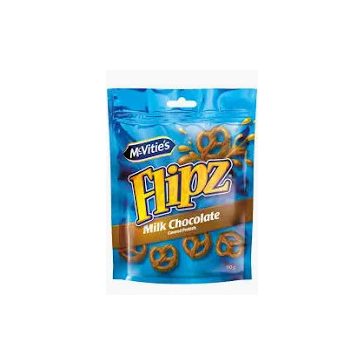 Flipz perec tejcsokoládé ízzel 90 g