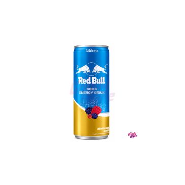   Red Bull THaiföld Zero Soda Energy, erdei gyümölcs ízű, 250 ml