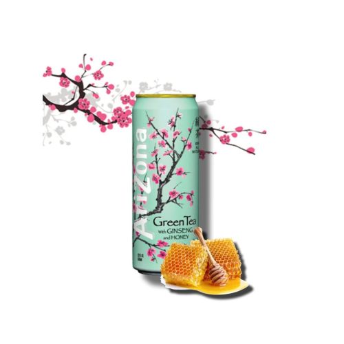  Arizona zöld tea ginzenggel és mézzel 650ml USA 