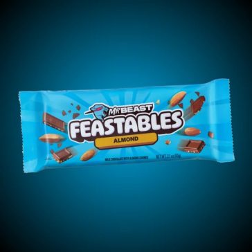 Mr. Beast mandulás tejcsokoládé 60g