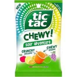 Tic Tac Chewy Sour Candy Rágós Cukorka 79g