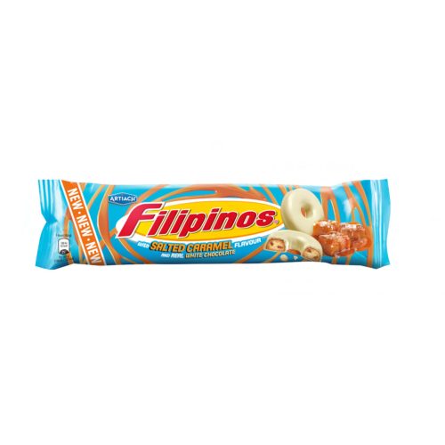 Filipinos fehér csokoládé sós karamellel 128g