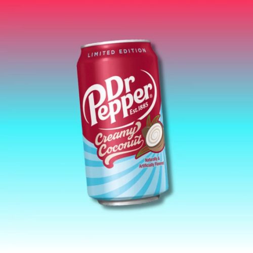  Dr. Pepper Creamy Coconut krémes kókuszos üdítő 355ml 
