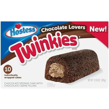 Hostess Twinkies Csokikrémmel töltött rudacskák 385g