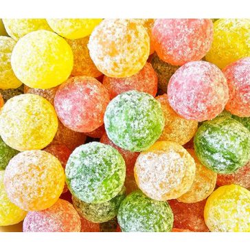 Mega Death Extreme Sour Fruits Candy Balls 3db