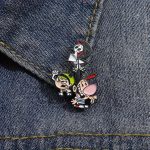 Billi és Mandy kitűző