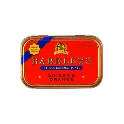 Barkleys cukorka 50 g gyömbér & narancs, fémdobozos