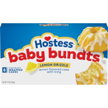 Hostess Baby Bundts citromos mázas mini kuglóf 284 g 