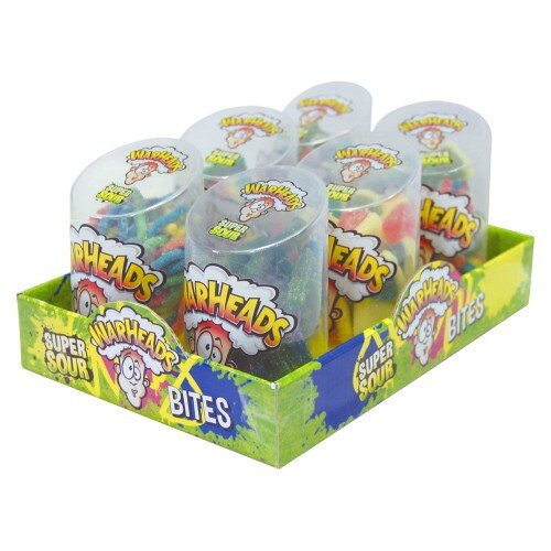  Warheads Super Sour Bites Savanyú Cukorkák 80g