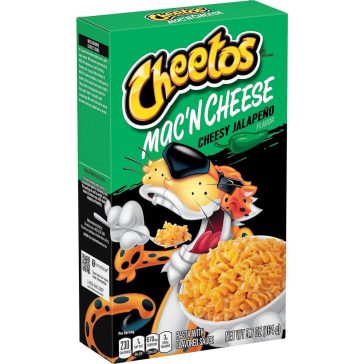   Cheetos Mac 'n Cheese instant jalapenos sajtos tészta 164 g