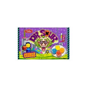 Dr. Sour Cubes savanyú kockák 90g