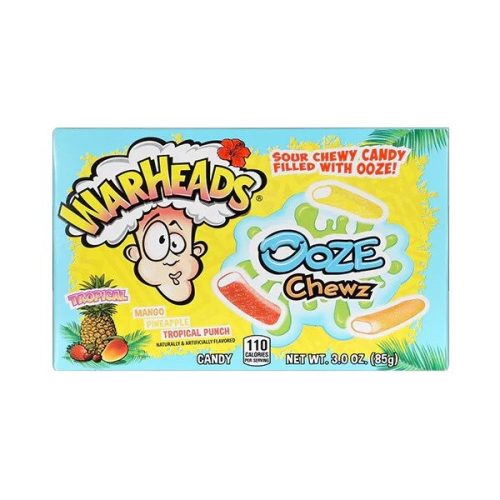  Warheads Tropical Ooze Chewz Savanyú Cukorka 85g