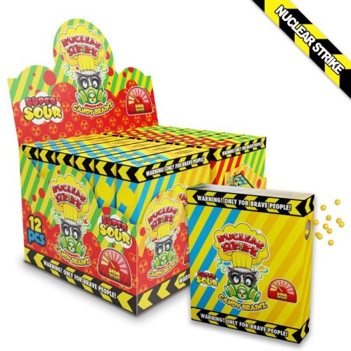  NUCLEAR STRIKE CANDY BRAINZ SAVANYÚ CUKORKÁK 40GR