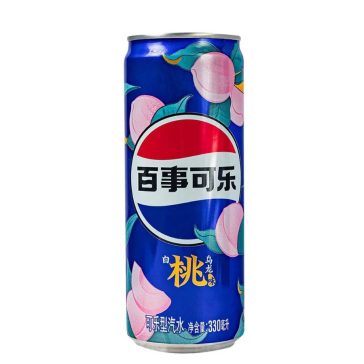 Pepsi Őszibarack és Oolong Tea Ízű, 330ml Kína