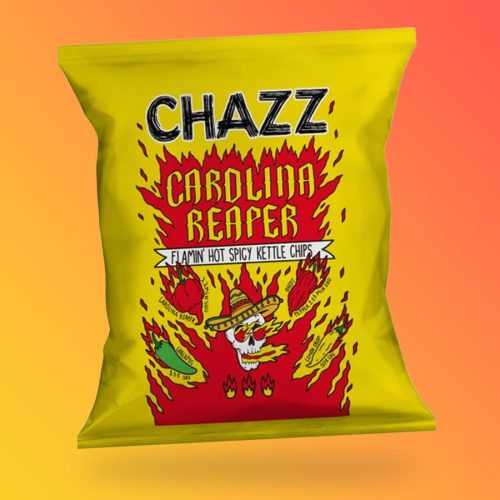 Chazz Carolina Reaper csípős kihívás burgonyachips 50g