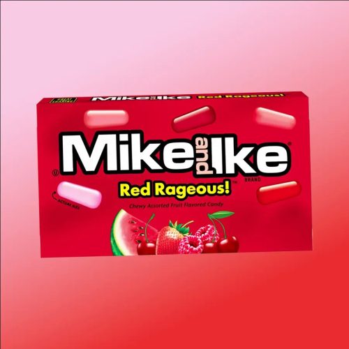 Mike and Ike Red Rageous Piros gyümis Drazsé
