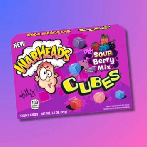 Warheads Cubes Sour Berry Mix