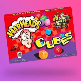 Warheads Cubes Gyümölcsös Gumicukor