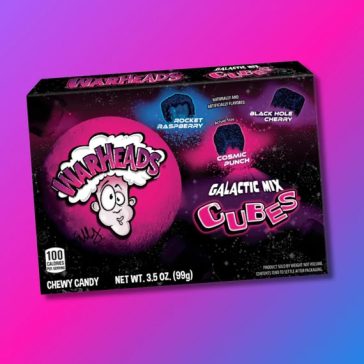 Warheads Galactic Cubes Gyümölcsös Gumicukor 99g